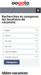 Mobile Screenshot of location.oogolo.fr